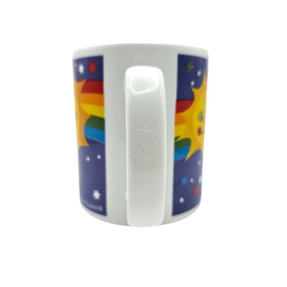 Whimsical Sun Rainbow & Balloon Mugs Set Of 2 Susan Elizabeth - Picture 4 of 14